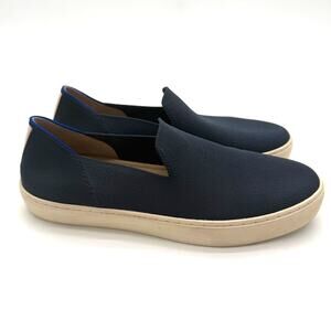 Rothy's Comfort Original Sneaker Size 9 Slip On Blue Casual Everyday Travel Shoe